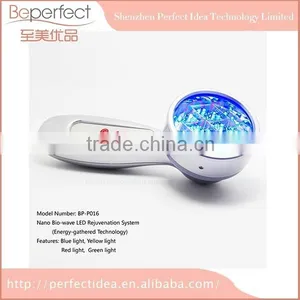 Home Skin Care Portable Bio Light Blue&yellow&red&red Light Therapy Skin Lightening for Personal Spa Beauty Instrucment thumbnail-2