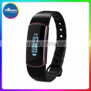 Trasense SH09 Bluetooth 4.0 Smart Band Bracelet IP67 Heart Rate Monitor Sport Fitness Tracker for Android IOS Smartphone thumbnail-6
