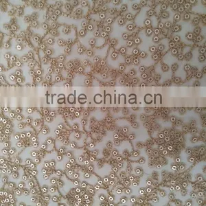 Sequins Embroidery Garment Fabric thumbnail-1