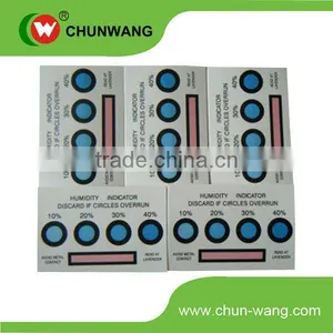 Hot Selling Moisture Color Change 4 Spots Humidity Indicator Sticker thumbnail-2