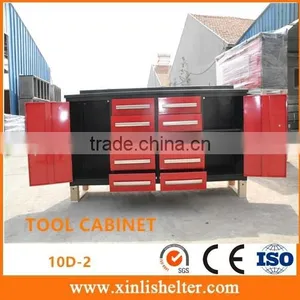 10 Drawer Heavy Duty Garage Metal Drawer Workbench thumbnail-3