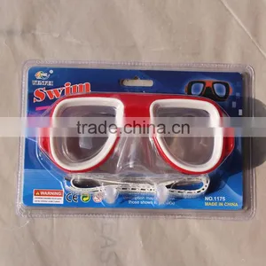 High Quality Hot Sell Colorful Plastic Swimming Glasses for Mens for Kids Womens Swimming Glasses thumbnail-3