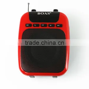 BOAS Waistband Wireless Microphone Special Amplifier for Guide Teacher External Voice Lound Speaker Support U Disk/TF Card thumbnail-3