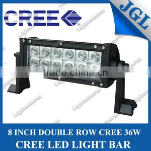 HOT SALE!Waterproof 3W Cree LED 8" Light Bar,cree 36w Truck Roof off Road Tractor Light Bar thumbnail-1