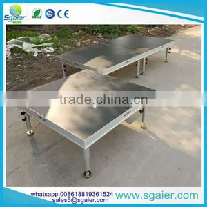 6082 Aluminum Alloy Black dj Promotion Stage thumbnail-1