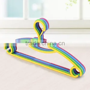 Plastic Coated Wire Clothes Hangers/Plastic Coat Hanger thumbnail-1