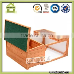 Wooden Outdoor Folding Rabbit Run thumbnail-1