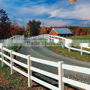 PVC Fence Ranch Style thumbnail-1