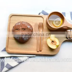 2015 New High Quality Handmade Decorative Wooden Breakfast Tray thumbnail-2