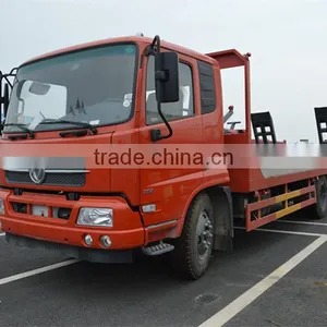 4*2 Dongfeng Kingrun 5 Tons Mini Flatbed Truck for Sale thumbnail-2