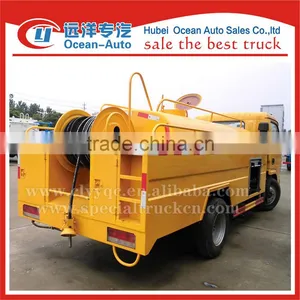 Dongfeng 4X2 3000l High Pressure Sewer Cleaner Truck thumbnail-2