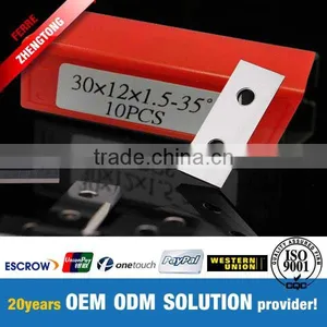 Manufacture Cemented Carbide Standard Reversible Insert Knives Blades thumbnail-1