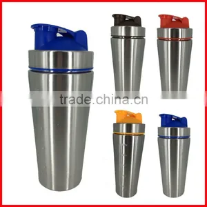Stainless Steel Protein Shaker Bottle On Whey Protein for Fitness thumbnail-1