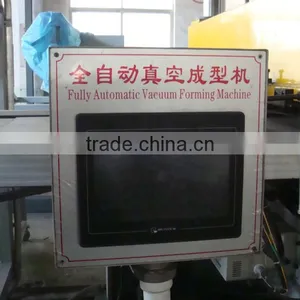 Double Worktables PS Fully Automatic Vacuum Forming Machine thumbnail-4