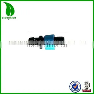 16mm Plastic Barbed Adaptor Drip Irrigation System Plastic Pipe Fitting thumbnail-1