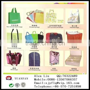 Supply PP Polypropylene Spunbond Non Woven Fabric and Non-woven Bags thumbnail-1