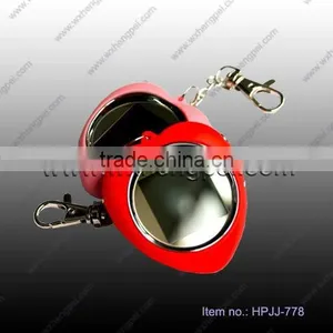 Heart Shape Mini 1.5" LCD Digital Photo Picture Frame Key Chain Keychain + USB Cable thumbnail-1