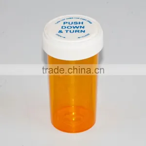 Reversible Child Resistant Plastic PP Vials thumbnail-2