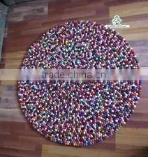 Felt Ball Rug/wool Felt Balls thumbnail-3