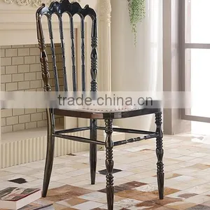Quality Polished Grey Stainless Steel Luxury Modern Chiavari Chair LQ-SSC001G thumbnail-1