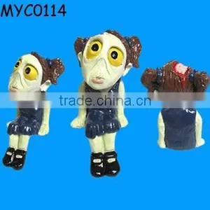 Resin Crafts Sitting Zombie thumbnail-1