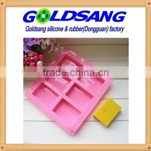 6 Rectangle Silicone Handmake Soap Mold &cake Mold DIY Mould thumbnail-5