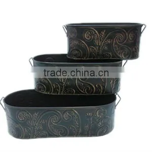 Metal Window Planter Set of 3 thumbnail-1