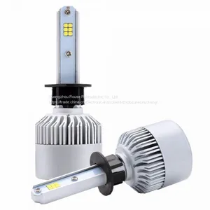 Led Car Headlight S2 H1 CSP 8000lm/set 72w/set Led Headlight 36w/bulb 4000lm/bulb Lamp thumbnail-2