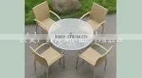 Rattan Round Coffee Table thumbnail-1