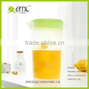 High Quality Plastic Cold Water and Juice Kettle With Print Body thumbnail-5