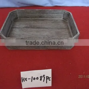 Wholesale Multi-purpose Wooden Tray for Fruit thumbnail-1