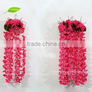 GNW FLV01 Fashion Green Artificial Ivy Vine Leaves Fake Foliage Flower Garland Plants Home Decoration thumbnail-3