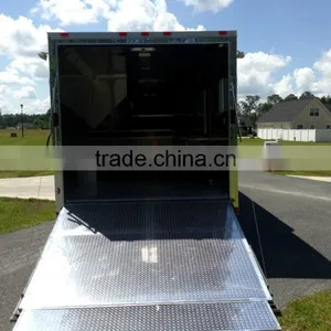 Mobile 8.5X28 Catering Food Trailers With Sinks, Gas, and Fire Suppresion For Sale thumbnail-5