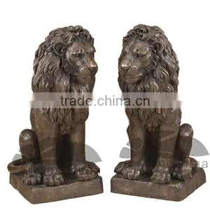 Lion Garden Statue for Garden Decoration VSL-049 thumbnail-5