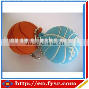 Eco-friendly Silicone Rubber Keychain for Promotion Use thumbnail-1