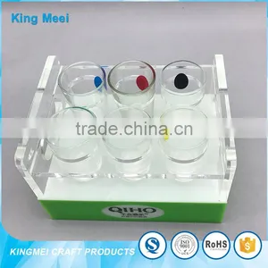 Custom Acrylic Desktop Serving Tray Wine Stand Display thumbnail-3