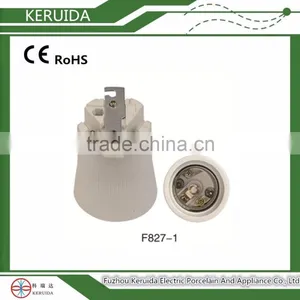 Ceramic/porcelain Lamp Holder /lamp Base /lamp Socket/bulb Holder thumbnail-1
