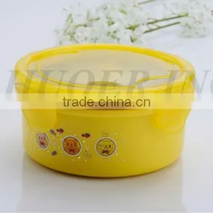 Kids Round Stainless Steel Lunch Box thumbnail-1