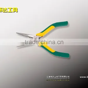 Iapanese Double Color PP+TPR Handle Long Pointed Nose Plier ANSI Standard thumbnail-1