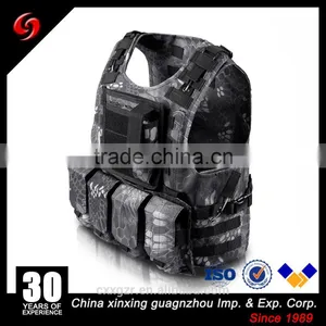Desert Vest With Molle System 600D Polyester for Army Tactical Force thumbnail-2