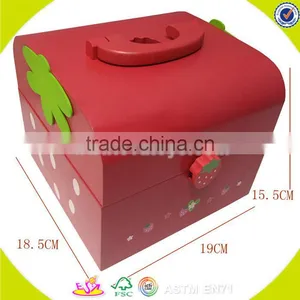 Wholesale Baby Wooden Birthday Cake Set Toy, Top Fashion Kids Wooden Chocolate Cake, Funny Wooden Birthday Cake Set Toy W10B101 thumbnail-3
