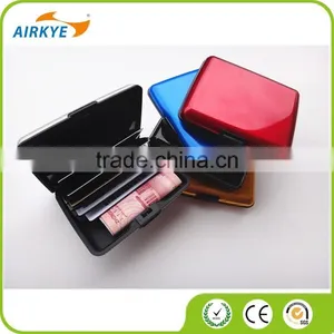RFID Security Square Aluminum Wallet/Credit Card&Cash Holder thumbnail-1