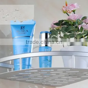 Hot Sale Never Rust Bathroom Aluminium Single Corner Shelf China Supplier Bathroom Corner Towel Shelf thumbnail-1