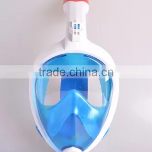 Factory Supply Silicone Foldable Diving Mask Full Face Snorkel Mask thumbnail-1