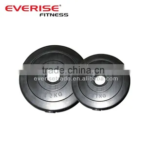 Black Rubber Coated Bumper Plates thumbnail-1