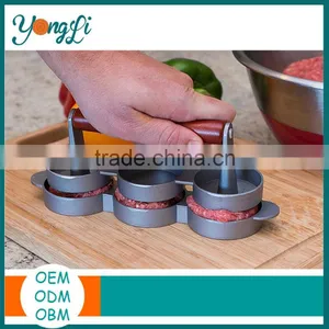 Hot Selling Kitchen Barbecue Hamburger Press Meat Patty Mold thumbnail-2
