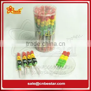Jar Packing 7 Balls Traffic Light Soft Jelly Lollipop thumbnail-1