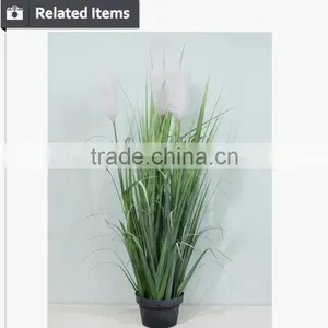 New Product in Artificial Onion Grass Artificial Grass for Garden Faux Grass in Pot thumbnail-6