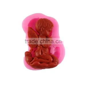 Baby's Wings Angel Boy Mould DIY Turn the Sugar Cake Mould the Silicone 1688 Agent thumbnail-2