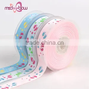 Custom Size 22mm Single Face Thermal Transfer Printed Grosgrain Ribbon thumbnail-1